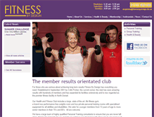 Tablet Screenshot of fitnessbydesign.ltd.uk